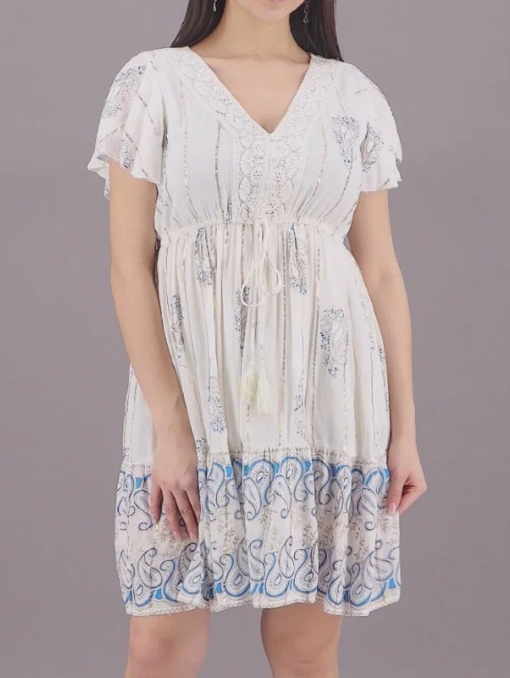 Ananta Boho Mini/midi Dress S/M